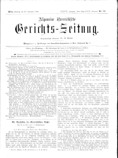 Allgemeine Österreichische Gerichtszeitung