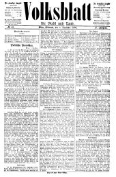 Volksblatt für Stadt und Land