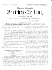 Allgemeine Österreichische Gerichtszeitung