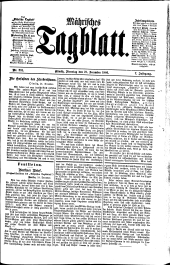 Mährisches Tagblatt