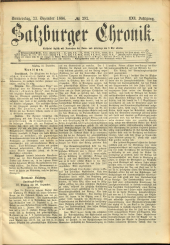 Salzburger Chronik