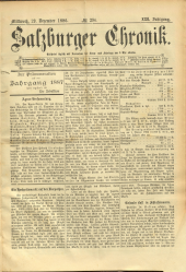 Salzburger Chronik