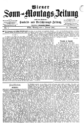 Wiener Sonn- und Montags-Zeitung