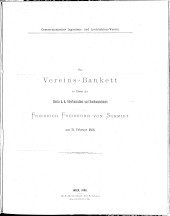 Übersicht: Vereins-Banket