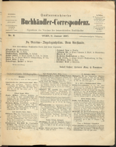 Oesterreichische Buchhändler-Correspondenz