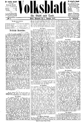 Volksblatt für Stadt und Land