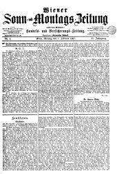 Wiener Sonn- und Montags-Zeitung