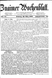 Znaimer Wochenblatt