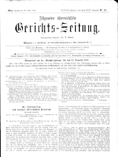 Allgemeine Österreichische Gerichtszeitung