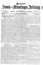 Wiener Sonn- und Montags-Zeitung