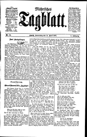Mährisches Tagblatt