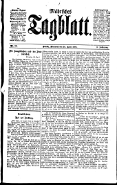 Mährisches Tagblatt