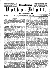 Vorarlberger Volksblatt