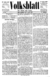 Volksblatt für Stadt und Land