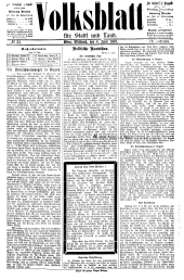 Volksblatt für Stadt und Land