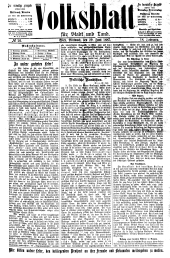 Volksblatt für Stadt und Land