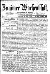 Znaimer Wochenblatt