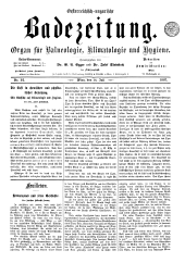 Österreichische Badezeitung