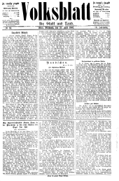 Volksblatt für Stadt und Land