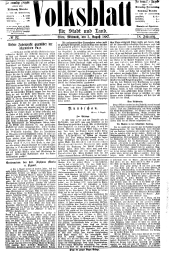 Volksblatt für Stadt und Land