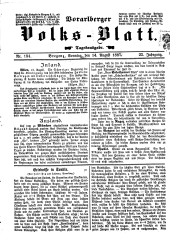 Vorarlberger Volksblatt