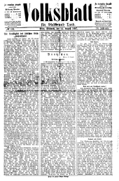 Volksblatt für Stadt und Land