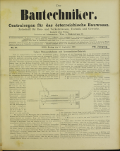 Der Bautechniker