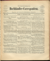 Oesterreichische Buchhändler-Correspondenz