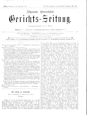 Allgemeine Österreichische Gerichtszeitung