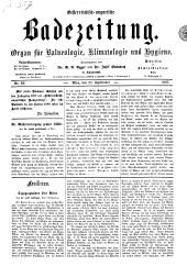 Österreichische Badezeitung