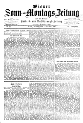 Wiener Sonn- und Montags-Zeitung