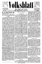 Volksblatt für Stadt und Land