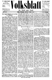 Volksblatt für Stadt und Land