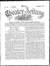 Wiener Theaterzeitung