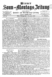 Wiener Sonn- und Montags-Zeitung