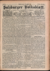 Salzburger Volksblatt: unabh. Tageszeitung f. Stadt u. Land Salzburg