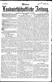 Wiener Landwirtschaftliche Zeitung