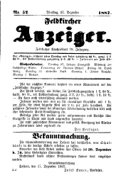 Feldkircher Anzeiger