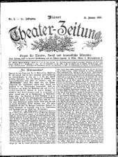 Wiener Theaterzeitung