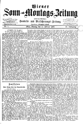 Wiener Sonn- und Montags-Zeitung