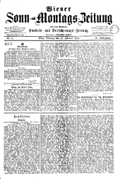 Wiener Sonn- und Montags-Zeitung