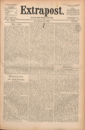 Extrapost / Wiener Montags Journal