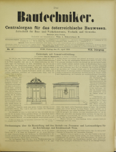Der Bautechniker