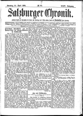 Salzburger Chronik