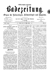 Österreichische Badezeitung