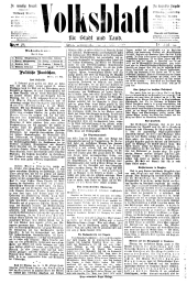 Volksblatt für Stadt und Land