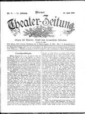 Wiener Theaterzeitung