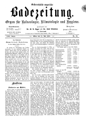 Österreichische Badezeitung