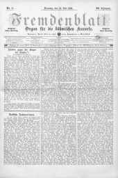 Fremdenblatt - Organ für die böhmischen Kurorte