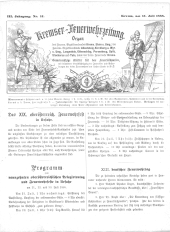 Kremser Feuerwehr-Zeitung